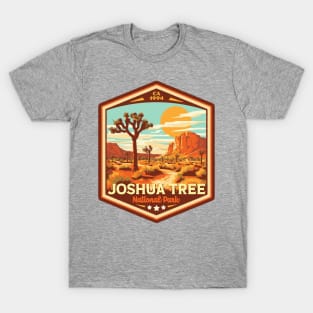 Joshua Tree  National Park Vintage WPA Style National Parks Art T-Shirt